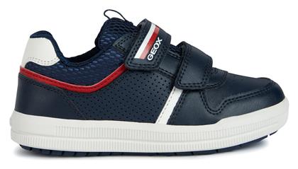 Geox Παιδικά Sneakers με Σκρατς για Αγόρι Navy Μπλε