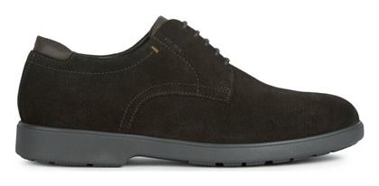 Geox Suede Ανδρικά Casual Παπούτσια Μαύρα