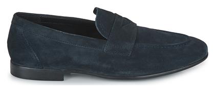 Geox Suede Ανδρικά Loafers σε Μπλε Χρώμα