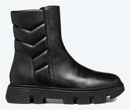 Geox Vilde Ankle Boots Μαύρα