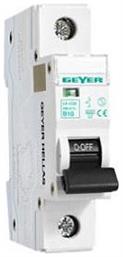 Geyer Αυτόματη Ασφάλεια 25A Μονοπολική AC EA125B