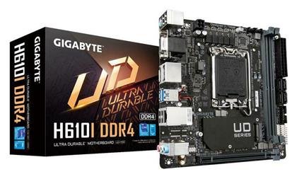 Gigabyte H610I DDR4 rev. 1.0 Motherboard Mini ITX με Intel 1700 Socket