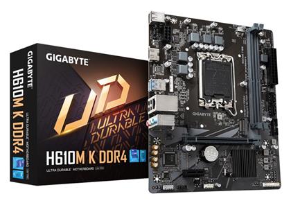 Gigabyte H610M K DDR4 rev. 1.0 από το e-shop