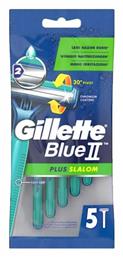 Gillette Blue II Slalom Plus 2 Λεπίδων 5τμχ