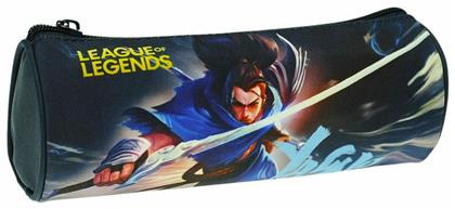 Gim League of Legends Κασετίνα Βαρελάκι με 1 Θήκη Πολύχρωμη