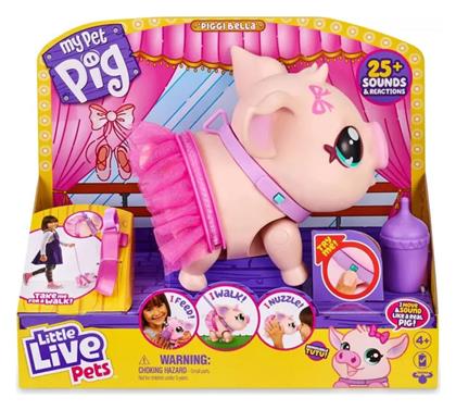 Giochi Preziosi Little Live Pets Lucky Γουρουνάκι Μπαλαρινάκι Ηλεκτρονικό Παιδικό Παιχνίδι για 4+ Ετών