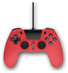 Gioteck VX4 Ενσύρματο Gamepad για PC / PS4 Κόκκινο