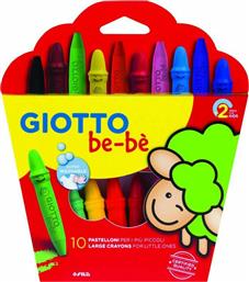 Giotto Be-Be Fila Σετ Κηρομπογιές Super Washable 10τμχ από το Moustakas Toys