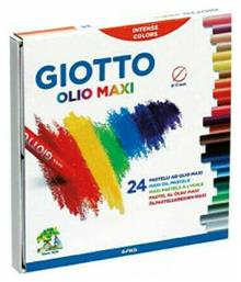 Giotto Λαδοπαστέλ Olio Maxi 24 Χρωμάτων από το Moustakas Toys