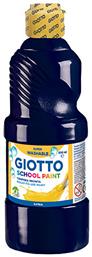 Giotto Τέμπερα School Paint 500ml Μαύρο από το Moustakas Toys