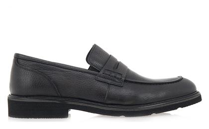 GIOVANNI MORELLI LOAFERS P562A1412002 - ΜΑΥΡΟ ΔΕΡΜΑ 1114-1-BLACK FLOTER 286