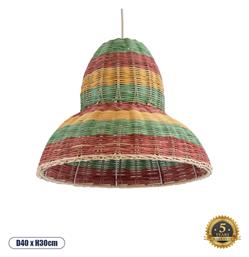 GloboStar Caballeros Κρεμαστό Φωτιστικό Bulb 40x30εκ.