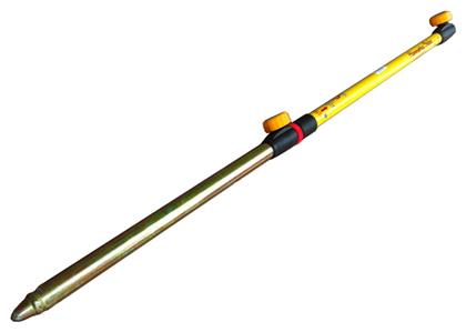 Golden Fleece 10101 Κρουστικό Κοντάρι Μεταλλικό Κίτρινο