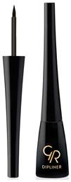 Golden Rose Dipliner Liquid Πινέλο Eye Liner 5gr
