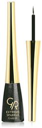 Golden Rose Πινέλο Eye Liner 102 Sparkle Black 5.5ml