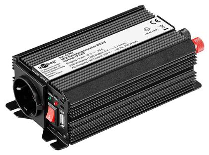 Goobay Inverter Αυτοκινήτου 300W για Μετατροπή 12V DC σε 230V AC με 1xUSB από το Public