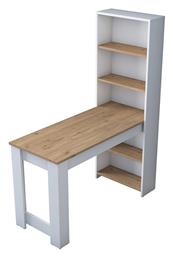 Γραφείο 120x53.8x153.6εκ. White-walnut