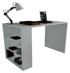 Γραφείο Cool με Βιβλιοθήκη 90x50x70εκ. Λευκό