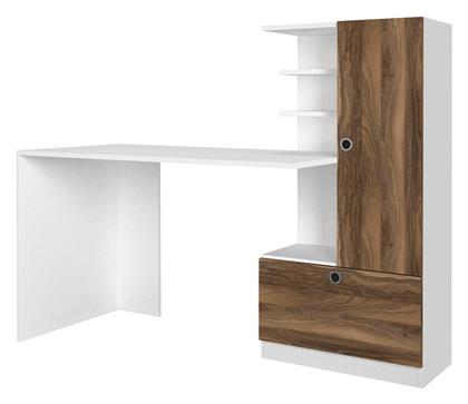 Γραφείο Merino με Βιβλιοθήκη 149.5x61.8x120εκ.