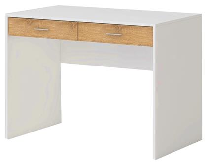 Γραφείο Oho Ξύλινο Λευκό / Sonoma 100x60x75εκ.
