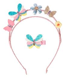 Great Pretenders Παιδική Στέκα Μαλλιών με Λουλούδι Ροζ από το Toys