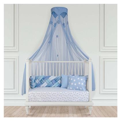 Greenwich Polo Club Κουνουπιέρα Κούνιας από Τούλι Γαλάζια 500x500x200εκ.