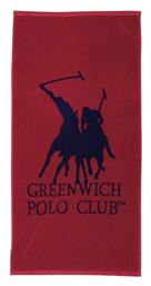 Greenwich Polo Club Πετσέτα Γυμναστηρίου Βαμβακερή Κόκκινη 45x90cm