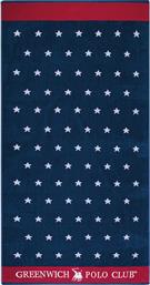 Greenwich Polo Club Πετσέτα Θαλάσσης Μπλε 170x90εκ.