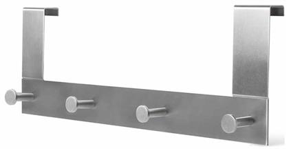 Grekon Κρεμάστρα Πόρτας 304 4 Θέσεων 40x3.5x13εκ.