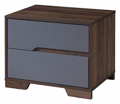 Grooves Ξύλινο Καφέ 60x45x47cm 09-2045