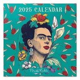 Grupo Erik Frida Kahlo Ημερήσιο Επιτοίχιο Ημερολόγιο 2025 30x30εκ.