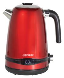 Gruppe HHB8702D Red Βραστήρας 1.7lt 2200W Κόκκινος