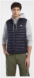 Guess Αμάνικο Ανδρικό Μπουφάν Puffer Navy Μπλε