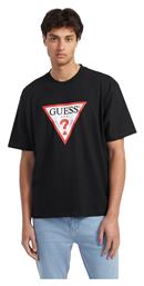 Guess Ανδρικό T-shirt Κοντομάνικο Black