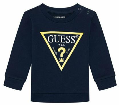 Guess Fleece Παιδικό Φούτερ Navy Μπλε από το Spartoo