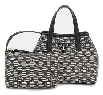 Guess G Wave Γυναικεία Τσάντα Tote Χειρός Μαύρη από το IzyShoes