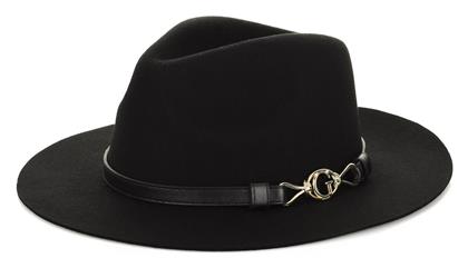 Guess Γυναικείο Μάλλινο Καπέλο Fedora Μαύρο