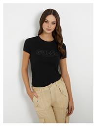 Guess Γυναικείο T-shirt Μαύρο