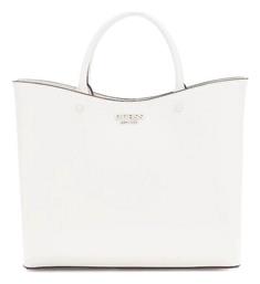 Guess Girlfriend Carryall Γυναικεία Τσάντα Χειρός Γκρι από το Modivo