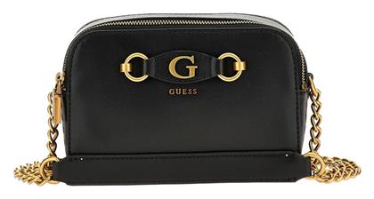 Guess Izzy HWVB8654140 Γυναικεία Τσάντα Ώμου Μαύρη από το Parex