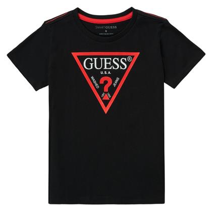 Guess Παιδικό T-shirt Μαύρο Tholma