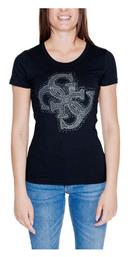 Guess T-Shirt Μαύρο W4YI37J1314