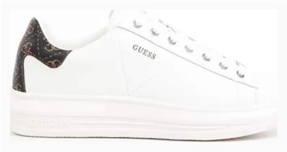 Guess Vibo Ανδρικά Sneakers Λευκά