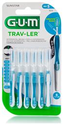 GUM Trav-ler 1614 Μεσοδόντια Βουρτσάκια 1.6mm 6τμχ