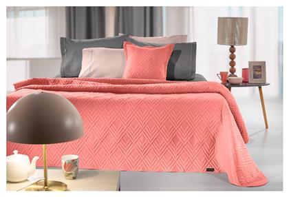 Guy Laroche Curves Σετ Κουβερλί Υπέρδιπλο Microfiber Coral 220x240cm 2τμχ