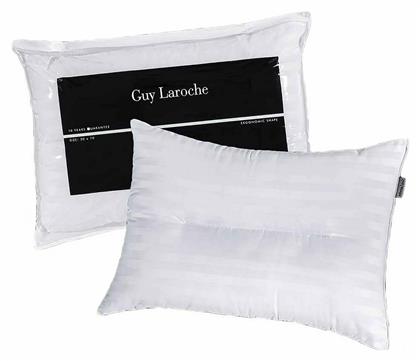 Guy Laroche Firm Μαξιλάρι Ύπνου Hollowfiber Ανατομικό Σκληρό 50x70cm