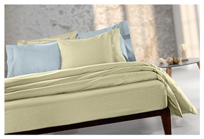 Guy Laroche King Size 180x200+42εκ. με Λάστιχο Color Plus Olive