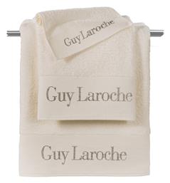 Guy Laroche Σετ Πετσέτες Μπάνιου 3τμχ Futura Ivory Βάρους 500gr/m² από το Spitishop