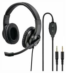 HAMA HS-P300 Over Ear Multimedia Ακουστικά με μικρόφωνο και σύνδεση 3.5mm Jack