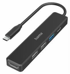 HAMA USB-C Docking Station με HDMI 4K PD (00200117)